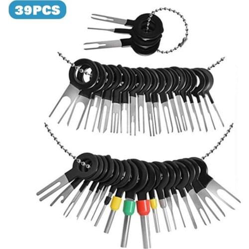 Auto Terminal Ejector Kit Terminals Removal Key Tool Set Terminal Connector Removal Car Terminal Retractor