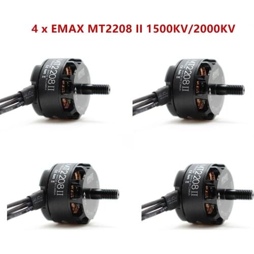 Original EMAX MT2208 II 1500KV/2000KV CW CCW Brushless Motor for RC QAV250 F330 Multicopter