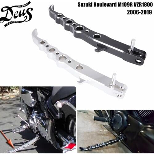 Adjustable Kickstand Exotic Anodized Side Stand Chrome Motorcycle Accessories 2015 For Suzuki Boulevard M109R VZR1800 2006-2016