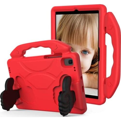 Thumb Stand Shockproof Case For Samsung Galaxy Tab S6 10.5 2019 SM-T860 SM-T865 Kids Safe EVA Protective Cover