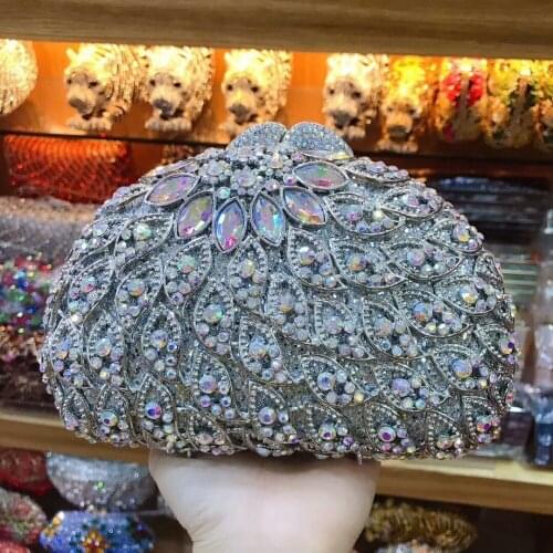 Women blue coin phone Evening Clutch Bag Ladies Day Clutch Purse Chain Handbag Bridal Wedding Lady Party Bag Bolsa Mujer wallet