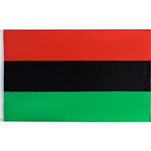 Yehoy hanging 90*150cm Pan African Afro American Flag For Decoration