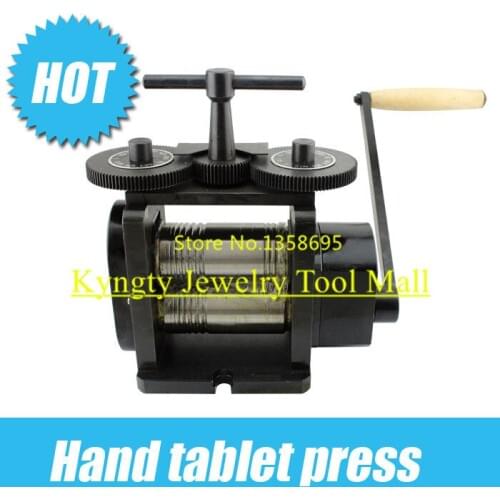 New Type jewelry tools Jewelry mini Rolling Mill Hand operate Rolling Mill Jewelry Machine and Equipment Machine