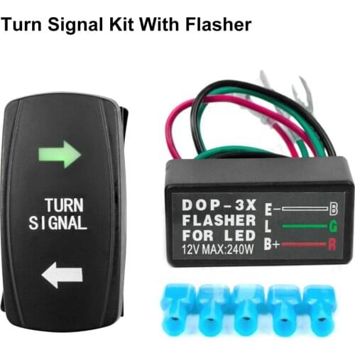 Universal LED Flasher Relay Car Motorcycle 12V 3Pin Indicator Light Turn Signal Blinker Relay Auto Motorcycle ATV UTV Off-Road