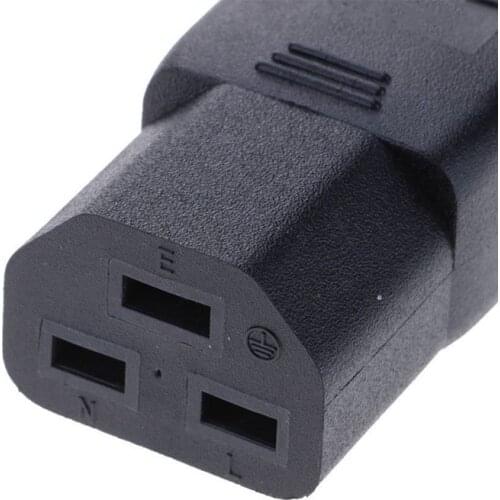 Universal Power Adapter IEC 320 C14 to C21 Adapter Converter C21 to C14 AC Power Plug Socket 3 Pin IEC320 C14 Connector HY1095