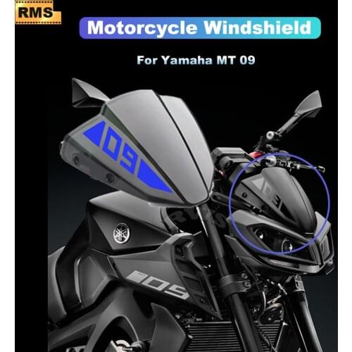 FOR Yamaha MT 09 MT09 Motorcycle Windshield Windscreen 2017 2018 2019 Windscreen Windshield Covers Screen