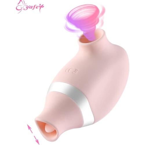 Sucking Vibrator 10 Speeds Vibrating Sucker Oral Sex Suction Clitoris Stimulator Erotic Sex Toy for adult Women nipples female