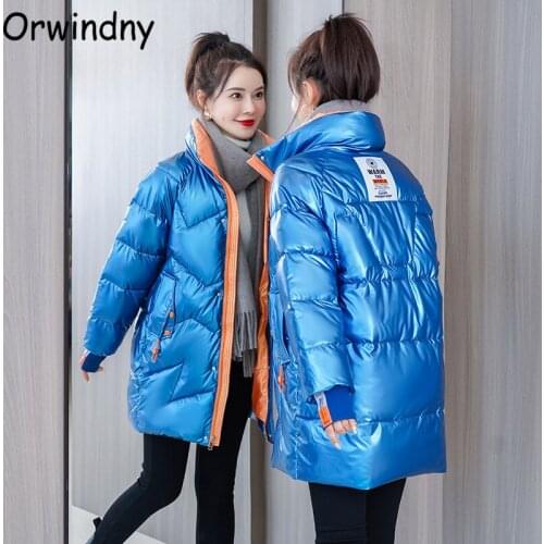 Orwindny Women Long Parka Winter Windproof Snow Wear Jackets Female Plus Size S-3XL High Street Cotton Padded Clothing Outwear