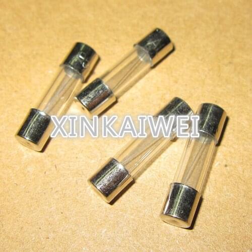 10pcs Fast-blow Glass Fuses Assorted Kit 6*30mm 250V 1A 2A 3A 4A 5A AMP Tube Fuses