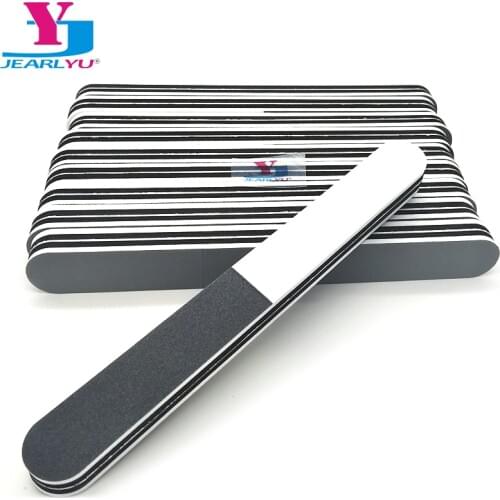 10 Pcs/lot Polish Buffer Block Shiner File 3 sides Nail Art Polisher Manicure Limas Unhas De Gel Nail Sponge Buffing Files Tools