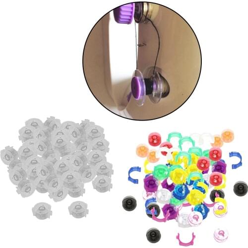 50Pcs / Pack Sewing Bobbin Small Tweezers Sewing Tool Accessory Color Thread