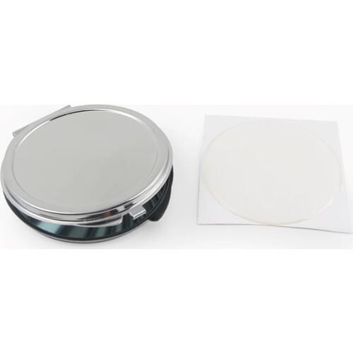 62mm pocket mirror-Blank compact mirror frame-two sided blank compact-Mirror with Epoxy Sticker-Bridsmaid Gift Supply