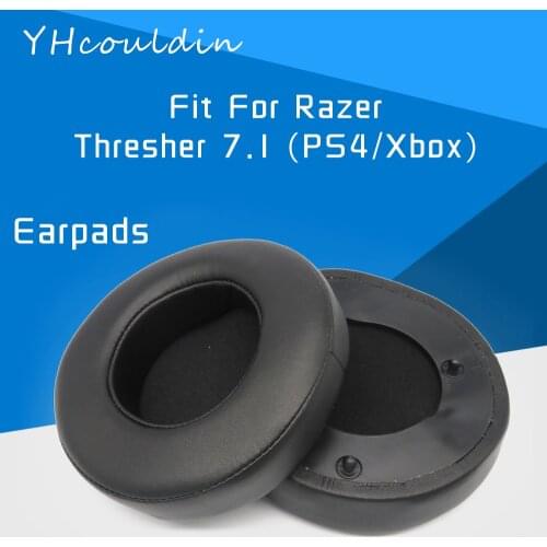Earpads For Razer Thresher 7.1 For PS4 / Xbox one Gaming Headphone Ear Pad Cushion Muffs Headphone Accessaries