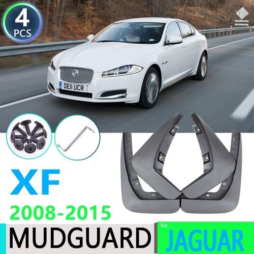 For Jaguar XF X250 2008~2015 2009 2010 2011 2012 2013 2014 Fender Mudguard Mud Flaps Guard Splash Flap Car Accessories