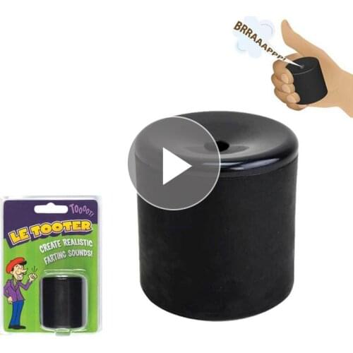 Le tooter Sound Voice Real Fart Tube Squeeze Fart Bucket Exotic Creative Magic Props Toy Prank Squishies Stress Toy Gag Gift