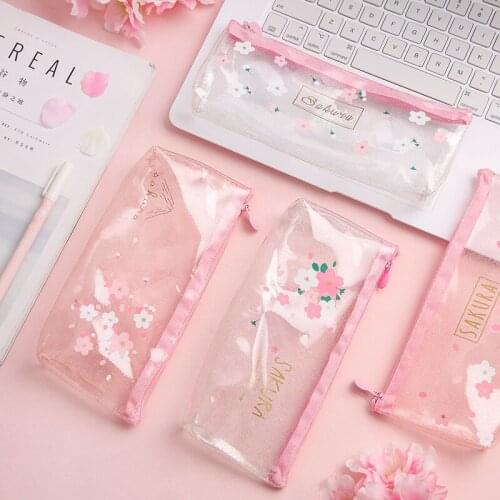 Hinweispipa Transparent Pencil Cases