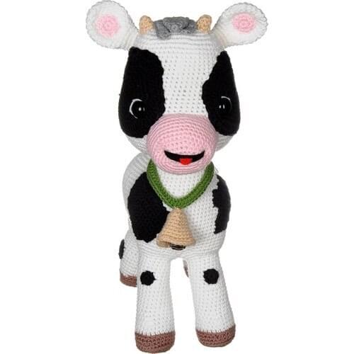 Amigurumi Cow Organic Hand Knitting Cute Calf