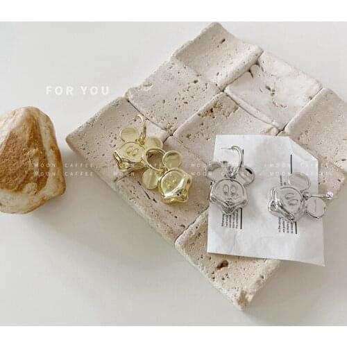 Fashion New Metal Classic Retro Cute Fun Animal Earrings Personality Exaggerated Net Red Earrings Female Trend