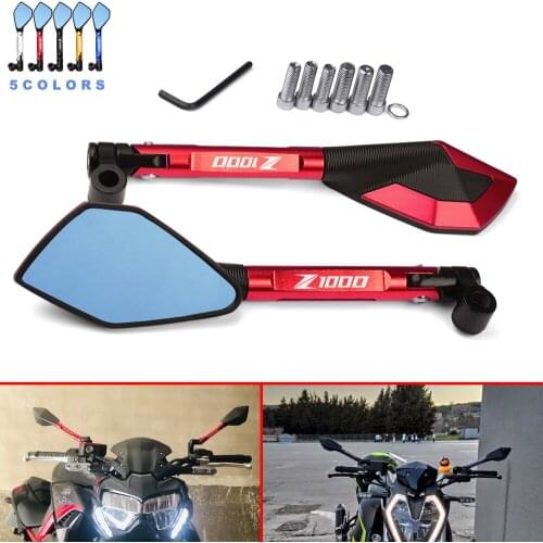 Motorcycle Rearview Mirror CNC Aluminum View Side Mirrors For KAWASAKI Z1000SX NINJA 1000 2011~2015 Z1000 2010-2019 2020 2021