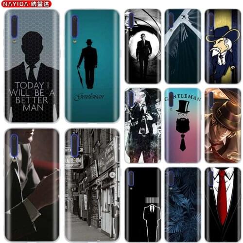 Soft Silicone Case For Xiaomi 11 Ultra 10 9 8 a2 a3 Lite Mi 9 9se 6x 5x Cc9 8 9 11Pro Cover Phone Cover gentleman