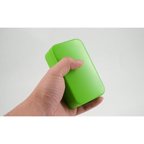 20 pc Survival Kit Tin Small Empty Metal Tin Silver Black Flip Storage Box Case Organizer For Money Coin Candy Key