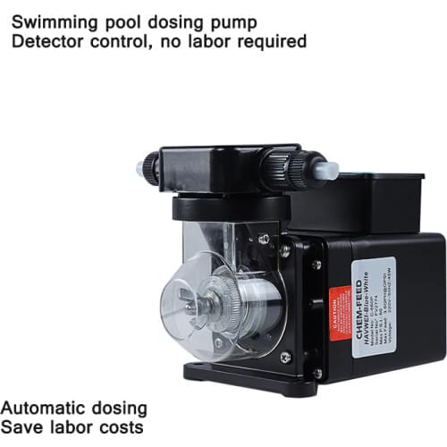 Water treatment disinfection equipment, swimming pool disinfection pump, automatic metering dosing pump, saving manpower