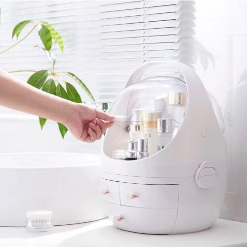 Makeup Organizer Cosmetic Storage Box Jewelry Storage Box Makeup Brush Lipstick Holder Plastic Box Fashion Portable Drawer Type