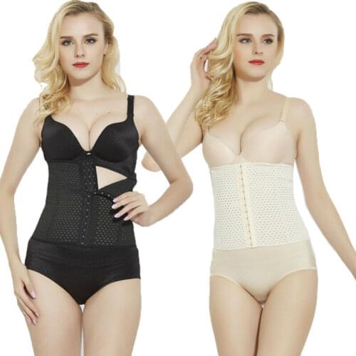 Plus Size Waist Trainer Corsets And Bustiers Latex Cincher Girdles Shapewear Slimming Belt Body Shaper Fitness Corset Sheath