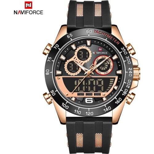 Sport Chronograph Silicone Strap Men Watch 2021 New Luxury Brand 30M Waterproof Digital Clock Military Quartz Watches for Men