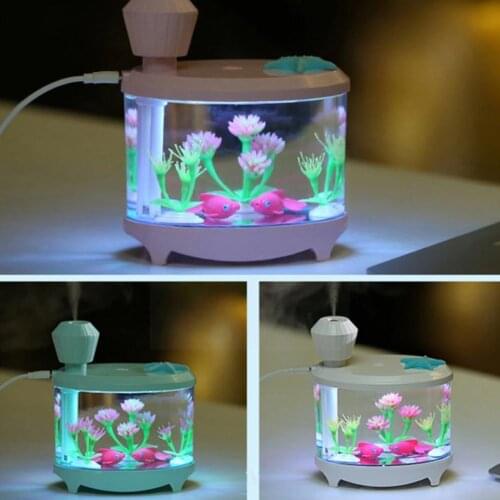 460ml Humidifier Office Table Ultrasonic USB Aroma Difusor Air Soothing Diffuser Humidificador Home Aromatherapy Light Puri A8H3