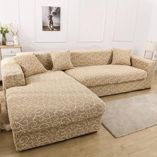 High quality Luxury jacquard stretch sofa cover for living room Amerian style Embossed pattern couch cover slipcover