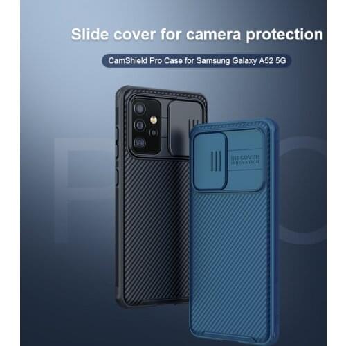 Camera Protection Case for Samsung A52 5G Nillkin Slide camera Protection Cover For Samsung Galaxy A52 5G Lens cover back Case