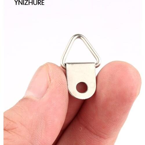 100pcs 24 * 14MM hole semicircle Silver hook small decorative hardware home improvement iron hook hook down