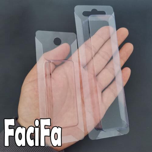 100pcs plastic box without paper card 16.8cm x 5.4cm