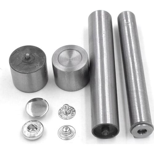 50sets snaps+ Hand knock die Metal buckle installation Rivets metal snaps.Press machine moulds Dies Button installation tools