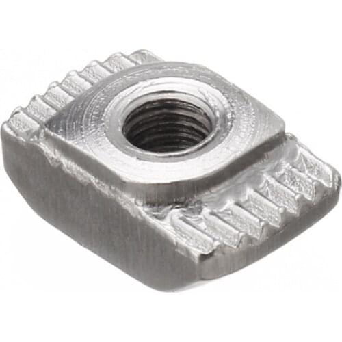 50pcs M3 T Sliding Nut Zinc Plated Carbon Steel T Sliding Nut for 2020 Aluminum Profile