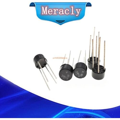 20PCS 2w10 2A 1000V diode bridge rectifier 2w10