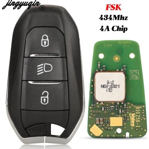 Jingyuqin Remote Key for VW/VOLKSWAGEN CADDY/EOS/GOLF/JETTA/SIROCCO/TIGUAN/TOURAN 1J0959753 DA/AH/G with ID48 Chip