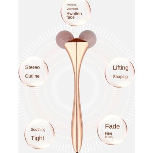 VIP 3D Jade Roller Face Lift Massagerty Skin Tool Girl Gift