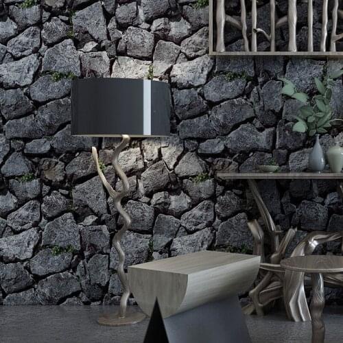 Beibehang Vintage brick imitation sticker brick wallpaper 3d decorative mural bar TV background wallpaper for walls in rolls