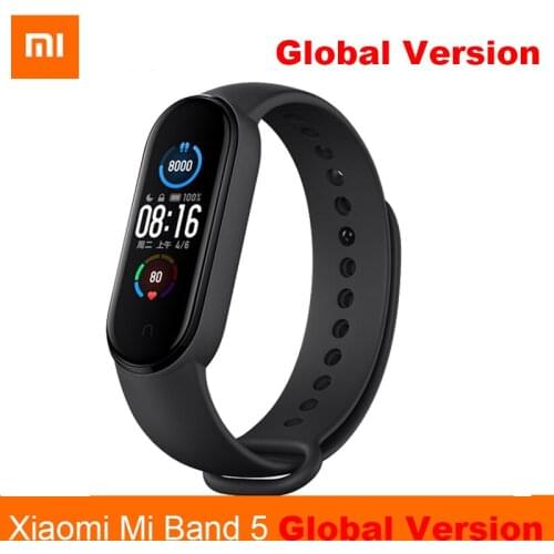 Original Xiaomi Mi Band 5/6 Smart Bracelet Miband 5/6 Smartband Fitness Traker Bluetooth Sport Waterproof Smart Band