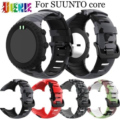 For SUUNTO core Frontier/classic silicone printing Sport Wristband Replacement strap For SUUNTO core smart watch bracelet Wrist