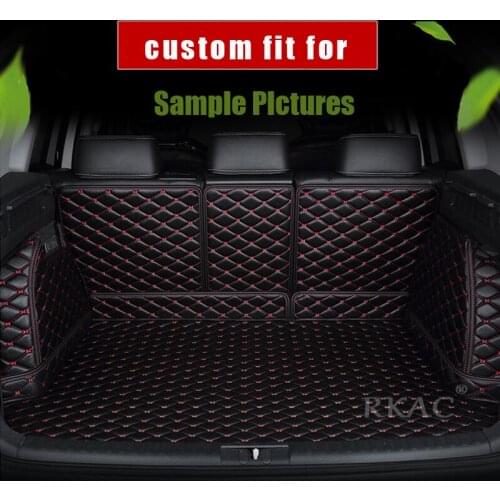 RKAC Custom car trunk mats for Subaru all models Outback Forester XV car styling auto accessories