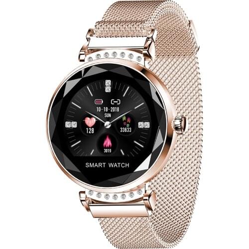 SL08 Smart Watch for Women Waterproof Sports Smart Bracelet with Heart Rate Monitoring, Pedometer and Blood Pressure