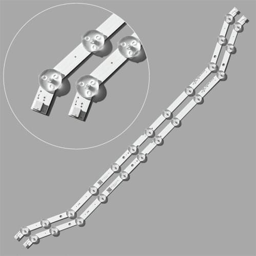 2PCS new 12LED STRIP D3GE-320SM1-R2 9light 12light for 2013SVS32 BN96-35204A BN96-28763A D3GE-320SM1-R2