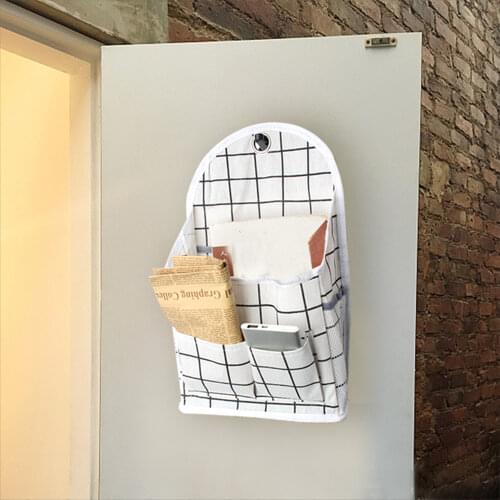 Hang Cosmetics Toys Organizer Fabric Storage Bag Hanging Wall Pouch Hanging Organizer Pocket Storage Bag Sundries Storage Bag