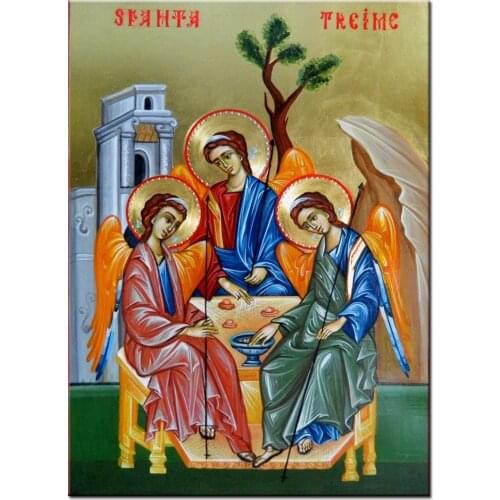 Holy Trinity Icons painting diy full square round drill diamond painting 5d diamond mazayka embroidery crystal icons Holy A977