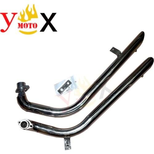 V-Star XV 400/535 Motorcycle Exhaust Pipe Syestem Muffler Silencers For Yamaha Virago V Star XV535 XV 535 XV400 XV 400 1988-2004