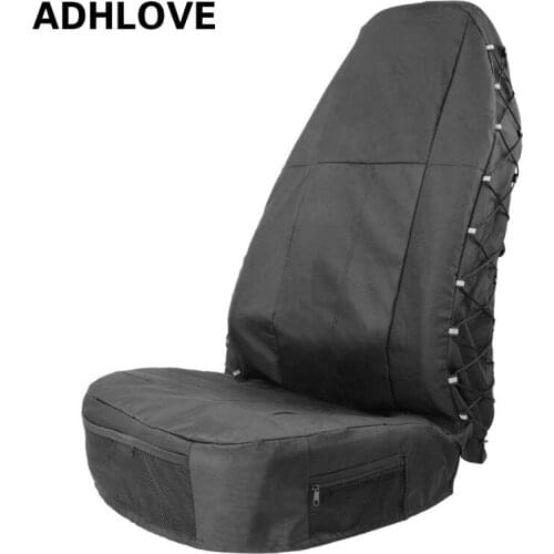 ADHLOVE Waterproof universal car seat cover single front seat pet suitable for dustproof and rainproof car single seat cover