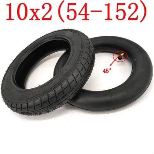 High Quality 10 Inch Tyre 10x2.0 (54-152) Inner Tube Outer Tire for Electric Scooter Childrens Bicycle Baby Carriage